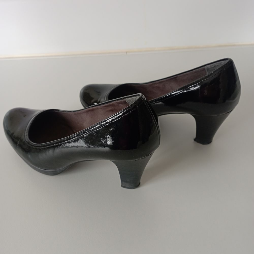 Escarpin vernis noir Chaussures