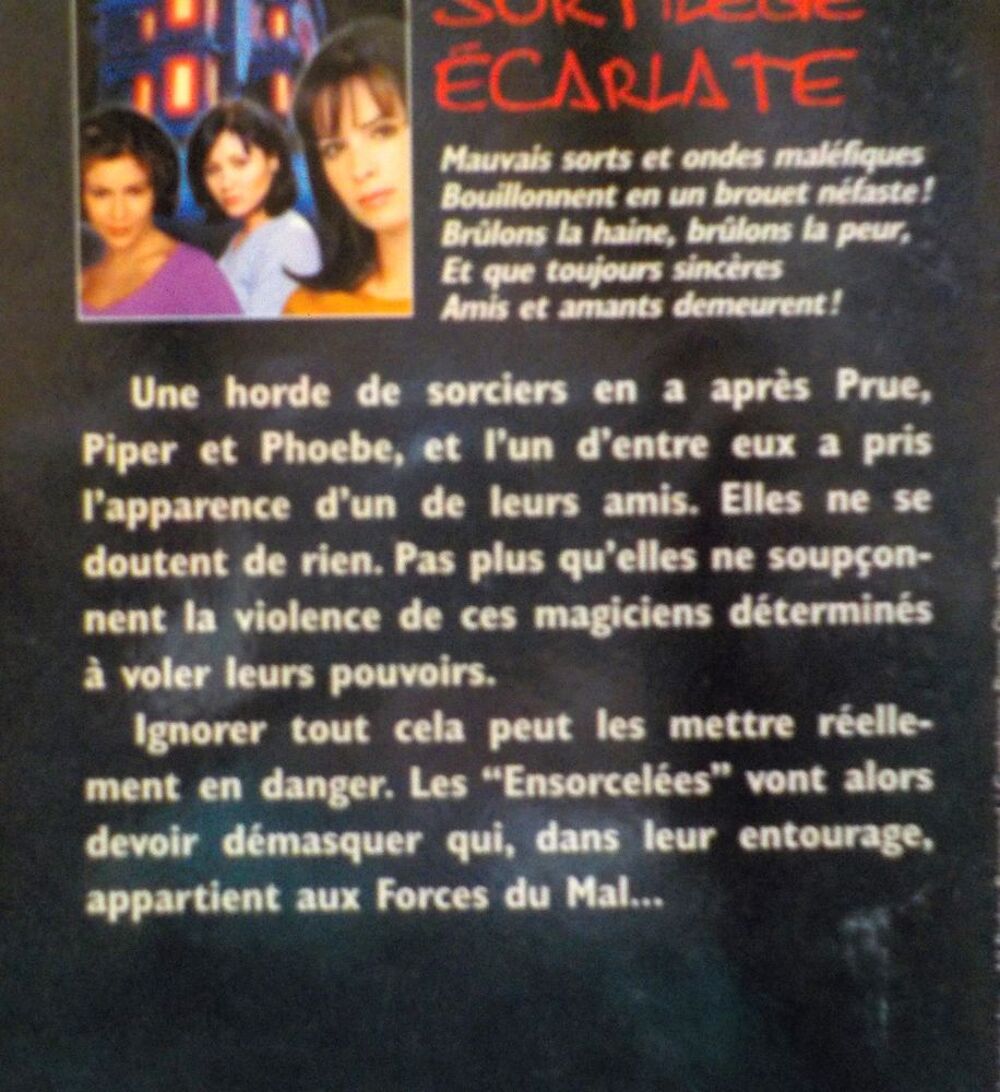 CHARMED N&deg;1 3 6 Fleuve Noir Livres et BD