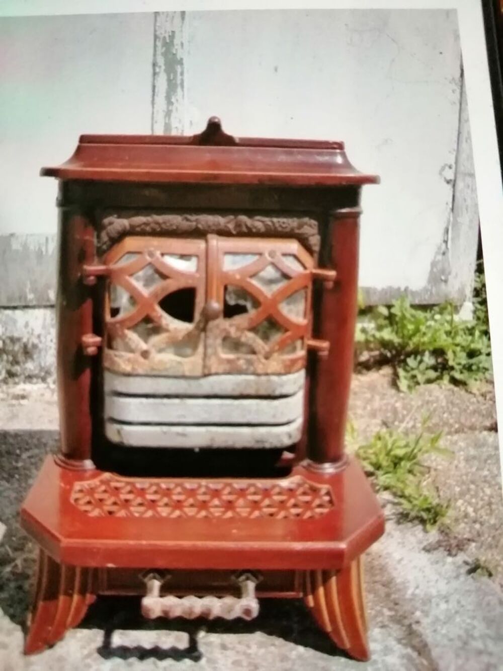 Po&ecirc;le &agrave; bois vintage Décoration