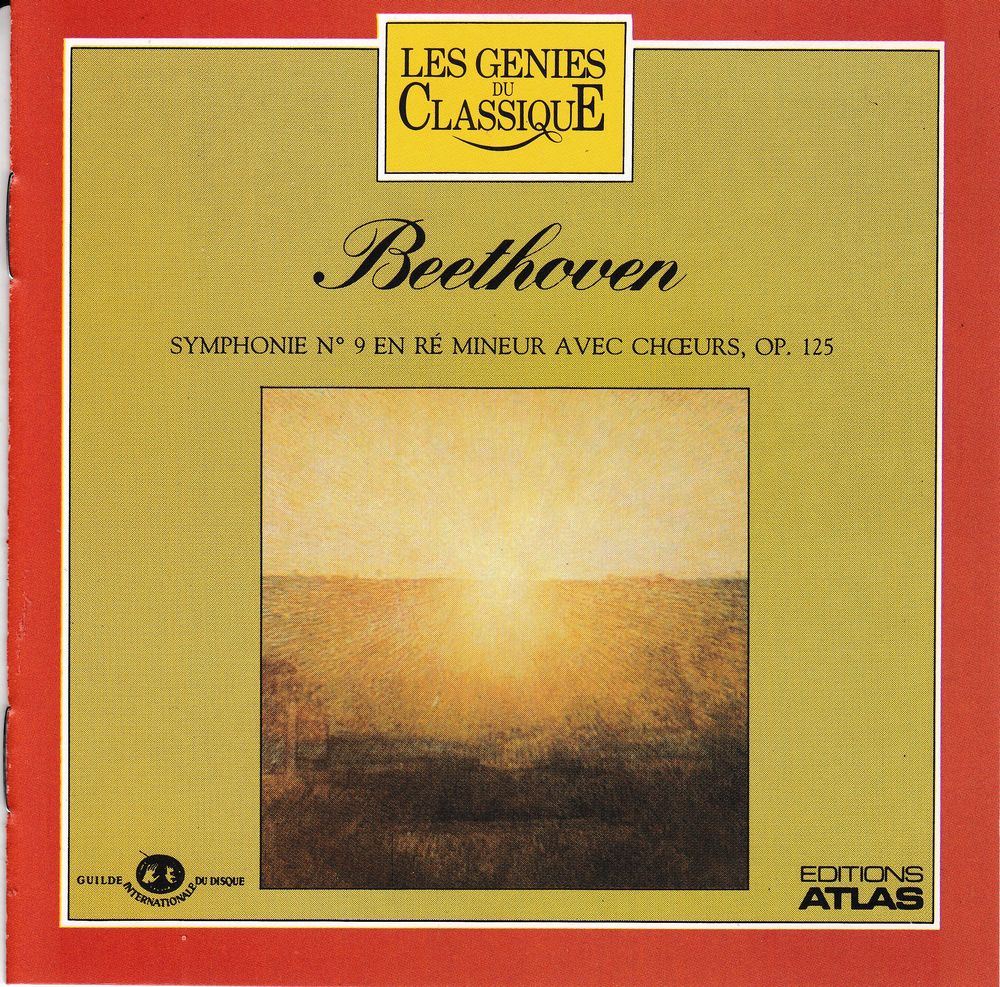 CD Beethoven Symphonie N&deg;9 CD et vinyles
