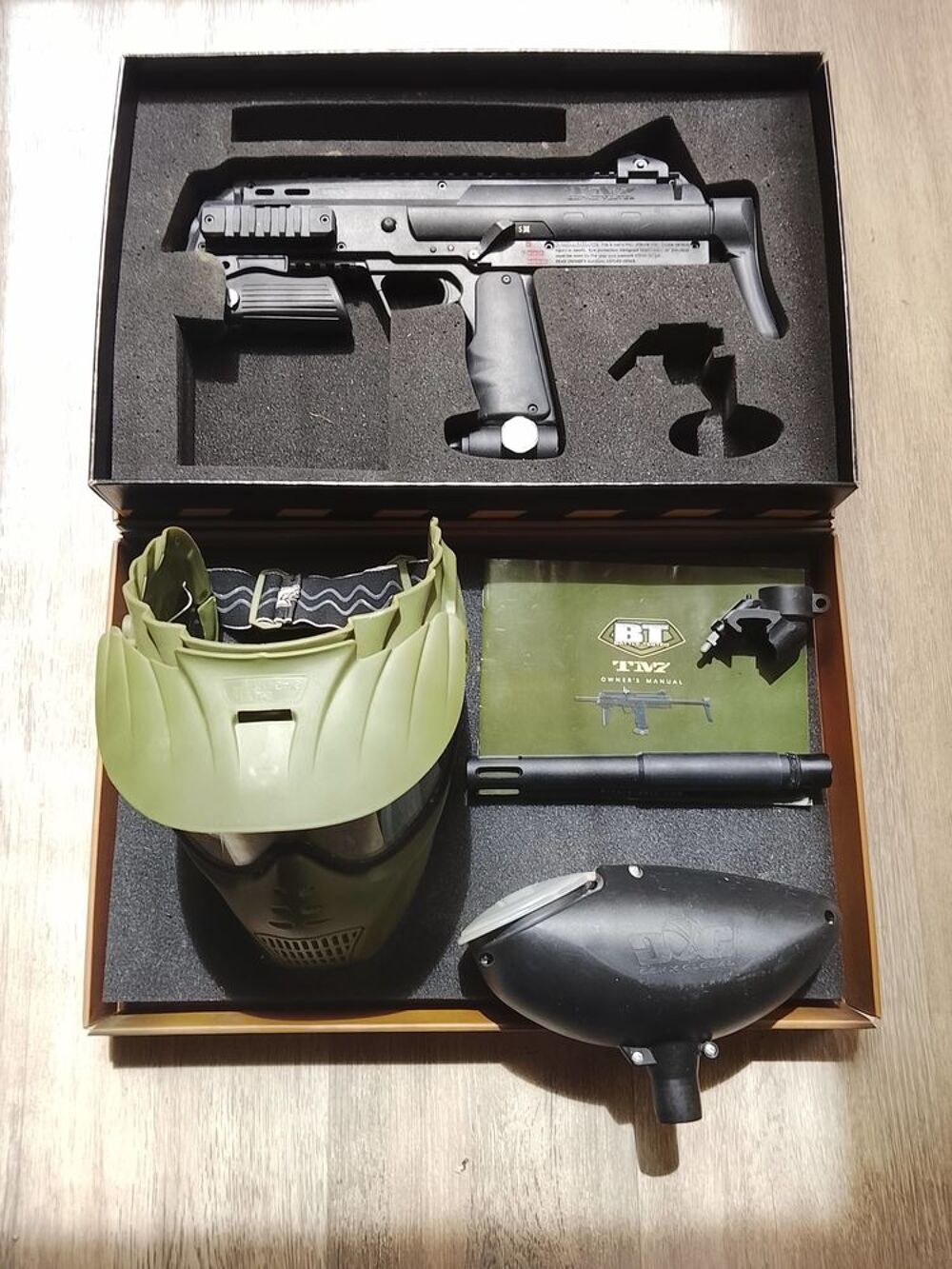 Lanceur paintball TM7 + Masque Sports