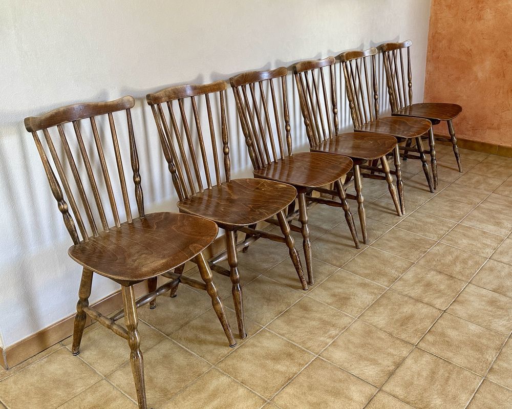 Lot de 6 chaises bistrot Meubles