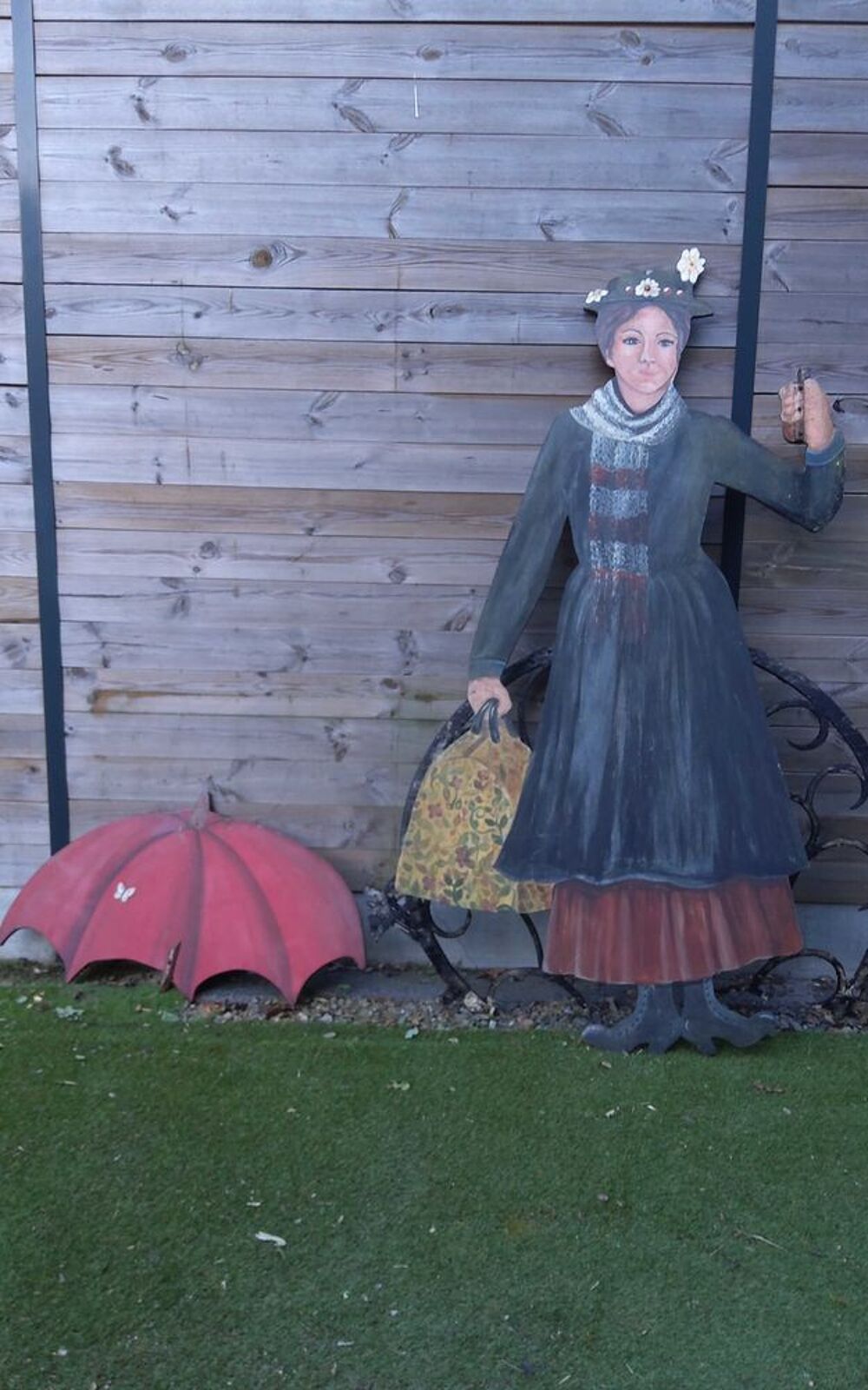 silhouette de Marie Poppins 