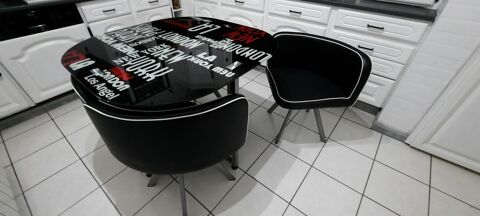 Table de cuisine + 4 chaises 100 Orleix (65)