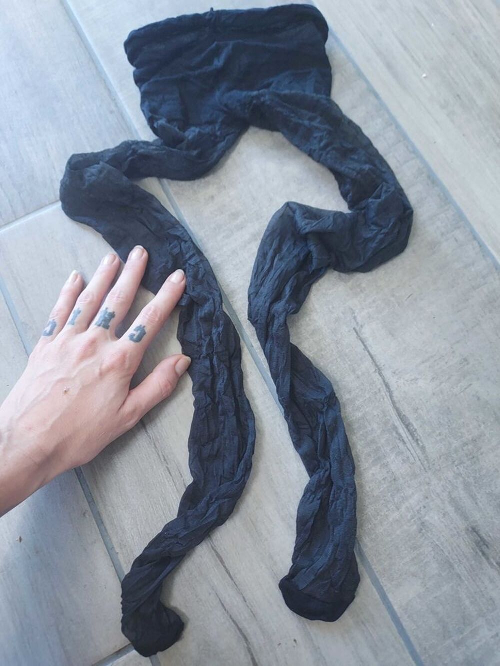 collant femme noir Vêtements
