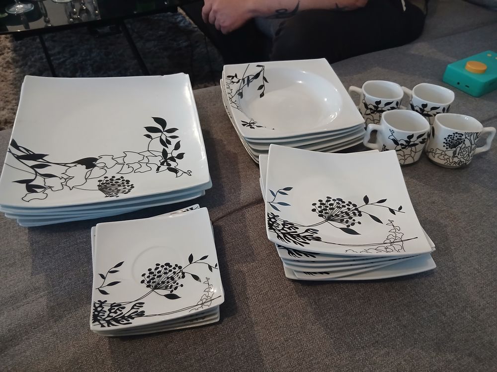 Service assiettes Décoration