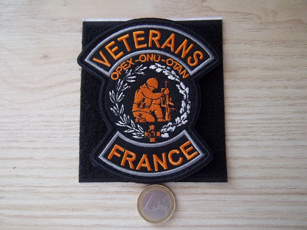 &eacute;cusson v&eacute;t&eacute;ran militaire OPEX -ONU-OTAN insigne collection 