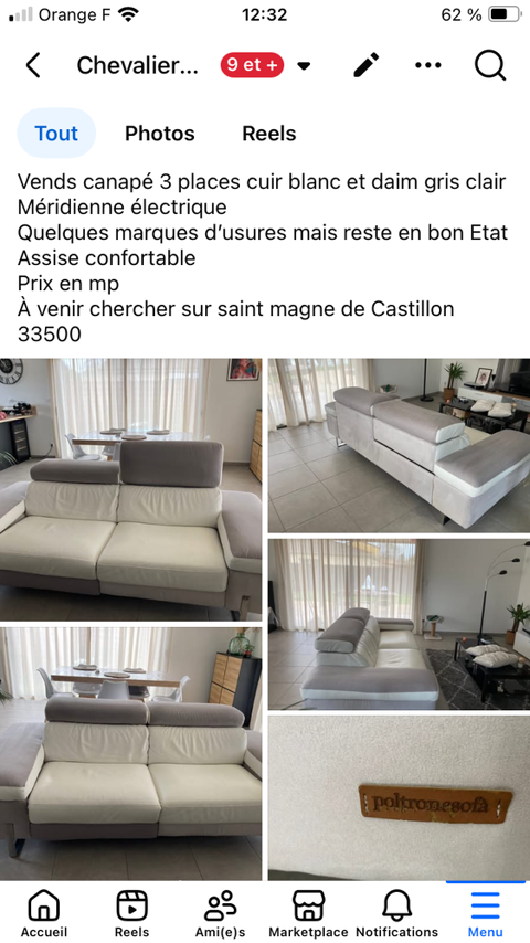 Canap�  300 Saint-Magne-de-Castillon (33)