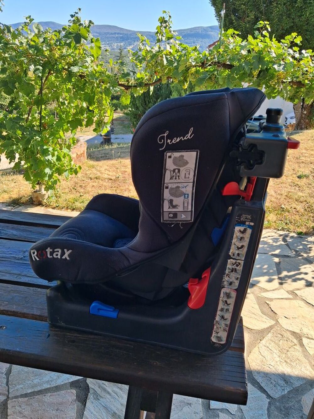 Si&egrave;ge auto pour b&eacute;b&eacute; ROTAX pivotant Mobilier enfants