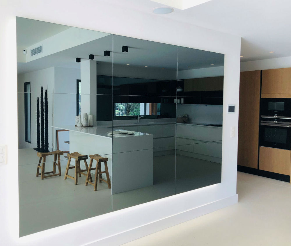 Miroirs, Cr&eacute;dence en verre et parois de douche Décoration