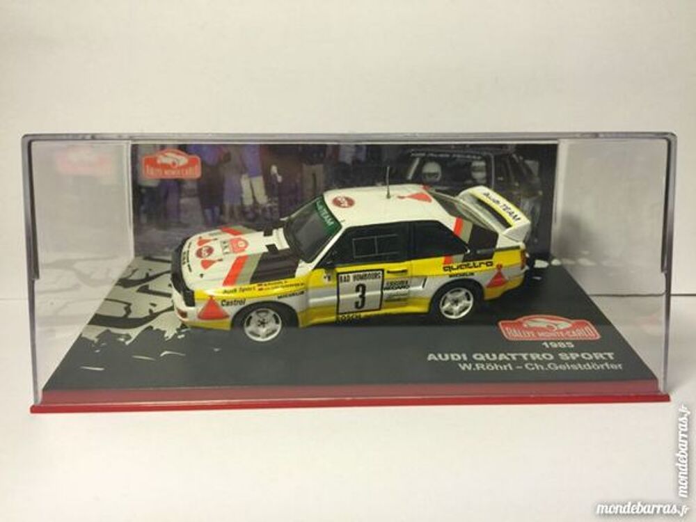 Audi Quattro Monte Carlo 1985 Ixo 1/43 Neuf boite Jeux / jouets