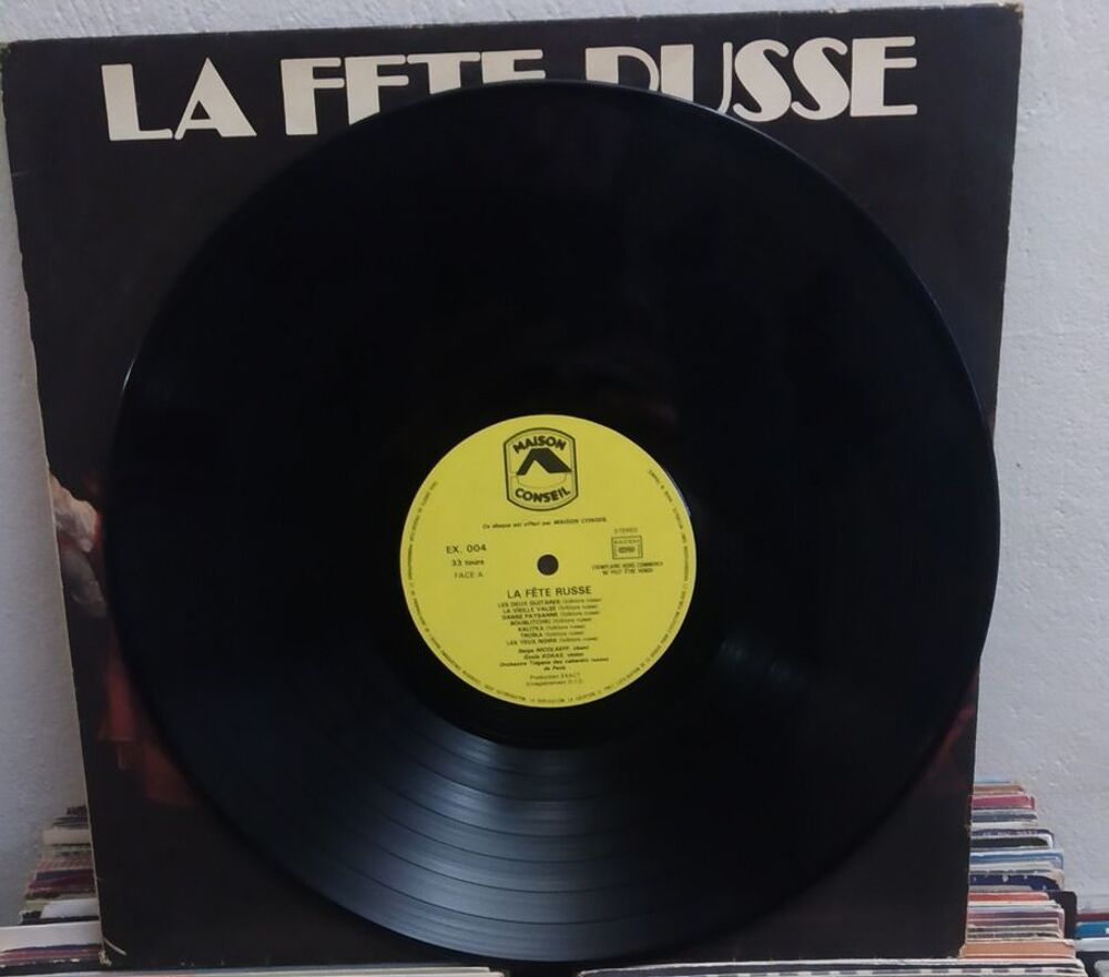Album la f&ecirc;te Russe 18 titres CD et vinyles