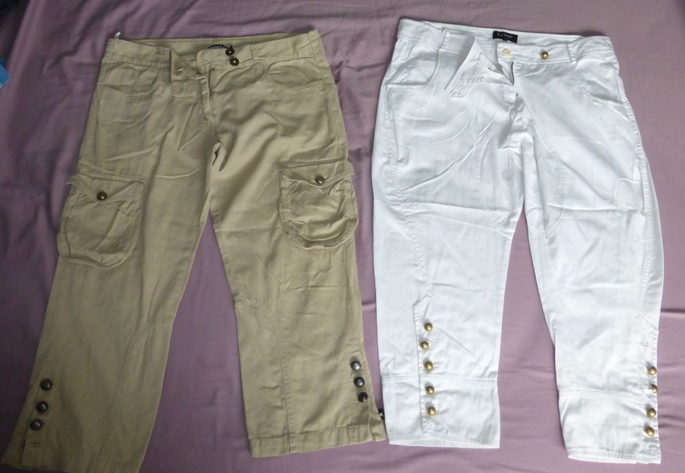 PANTACOURT . femme . taille 40 et L Vêtements