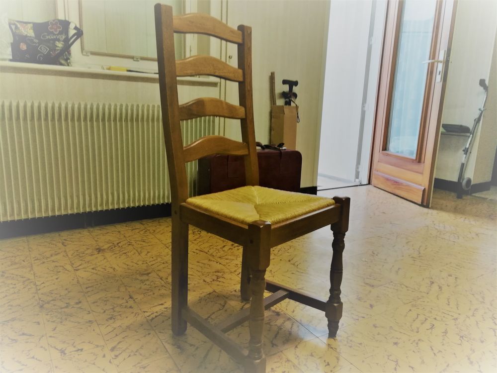  SAISIR 6 CHAISES SALLE A MANGER Meubles
