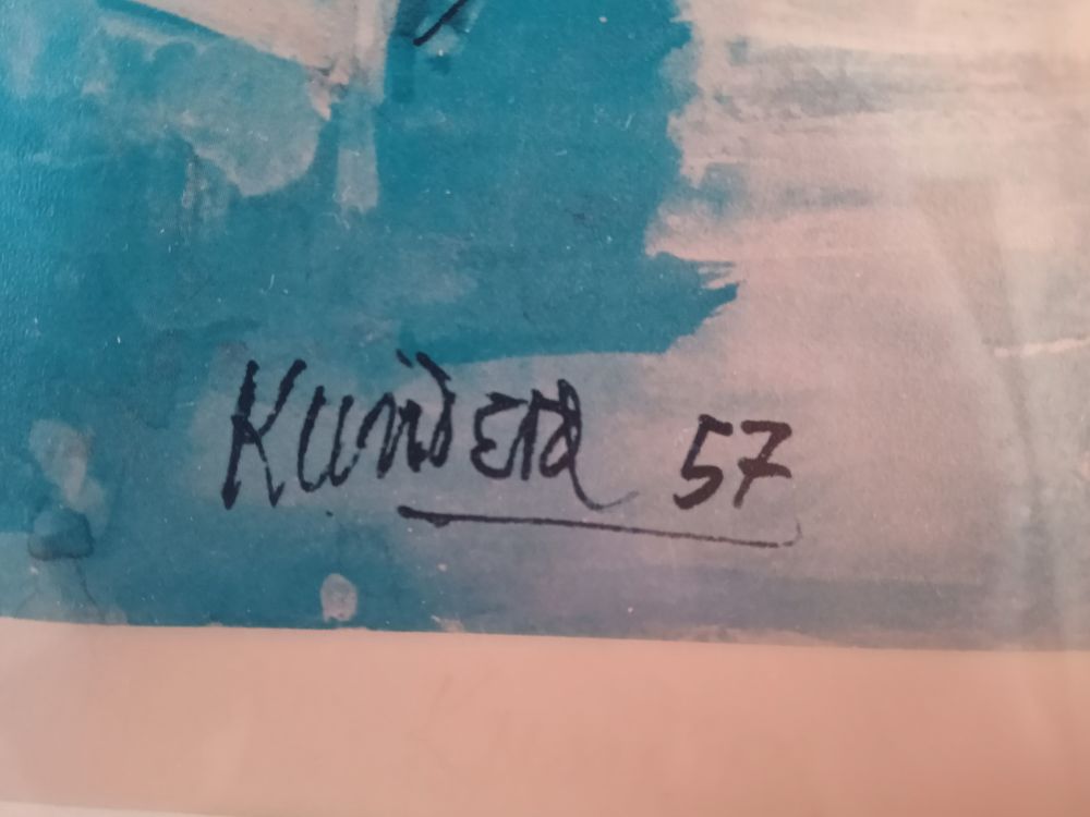 Tirage aquarelle Rudolph Kundera 