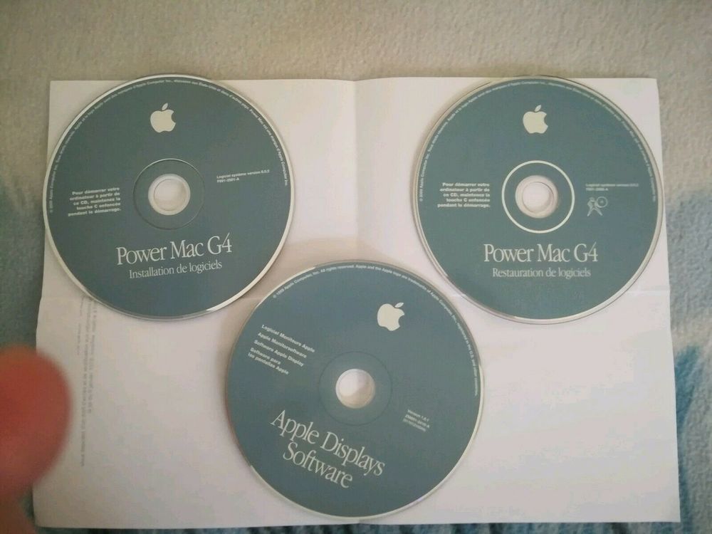 CD POUR PC POWER MAC G4 Matériel informatique