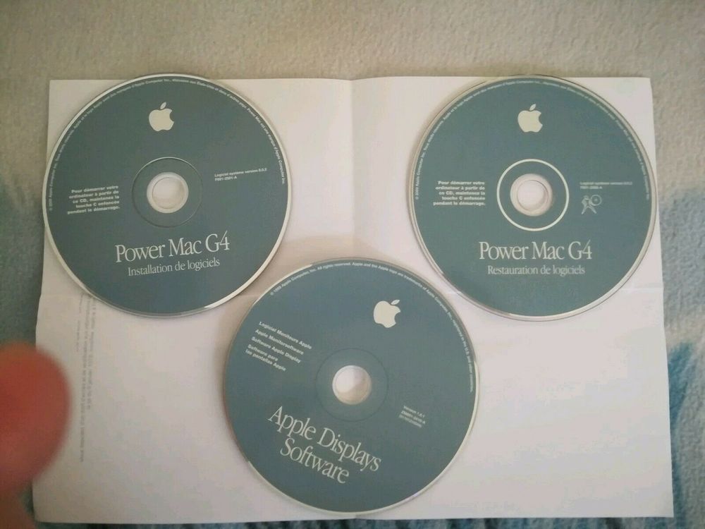 CD POUR PC POWER MAC G4 Matriel informatique