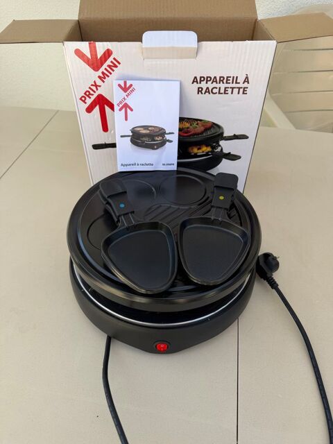 Appareil à  raclette 6 personnes 800W + grill/crêpes €  complet 15 Saint-Georges-de-Didonne (17)