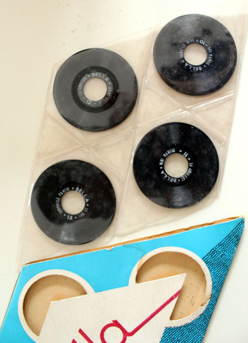 Mini disques pour Poup&eacute;e BELLA HI-FI Jeux / jouets