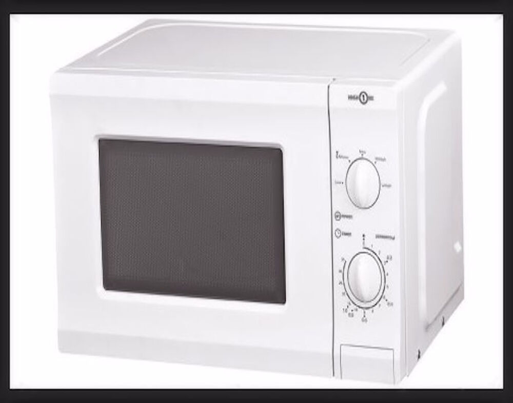  micro-ondes HIGH ONE de couleur blanc Electroménager