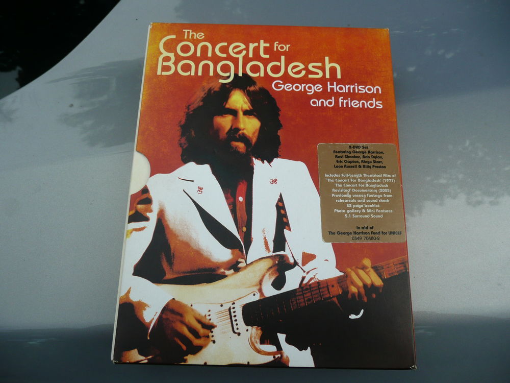 Coffret DVD Concert George Harrison (Bangladesh) DVD et blu-ray