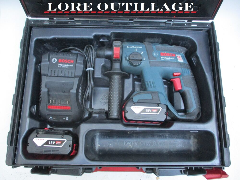 BOSCH GBH 18v-EC - Perforateur / Burineur Bricolage