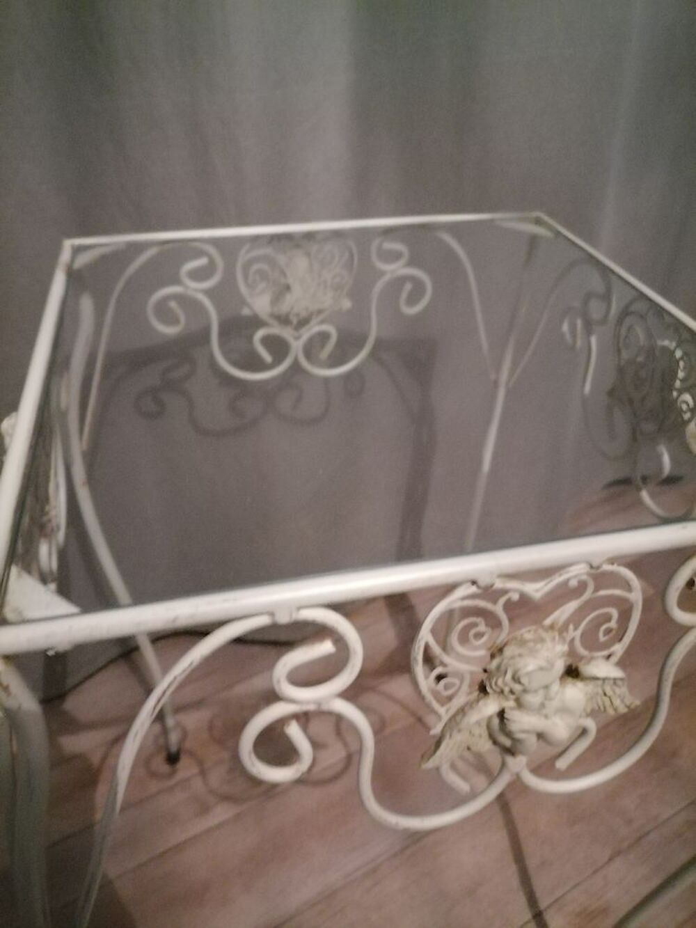 Sellette en fer forg&eacute; Décoration