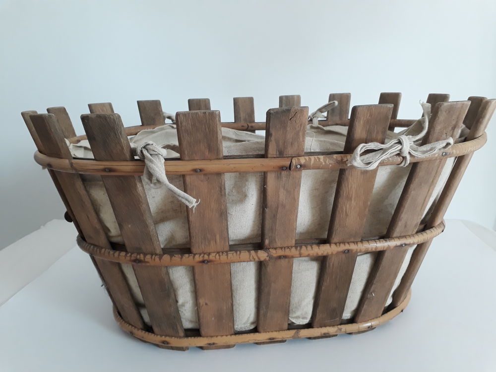 Panier bois Décoration