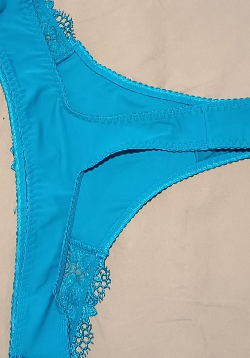 String bleu Vêtements