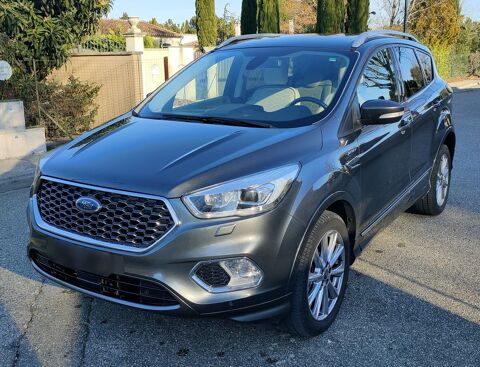 Ford Kuga 2.0 TDCi 150 S&S 4x4 Powershift Titanium Business 2018 occasion Orange 84100