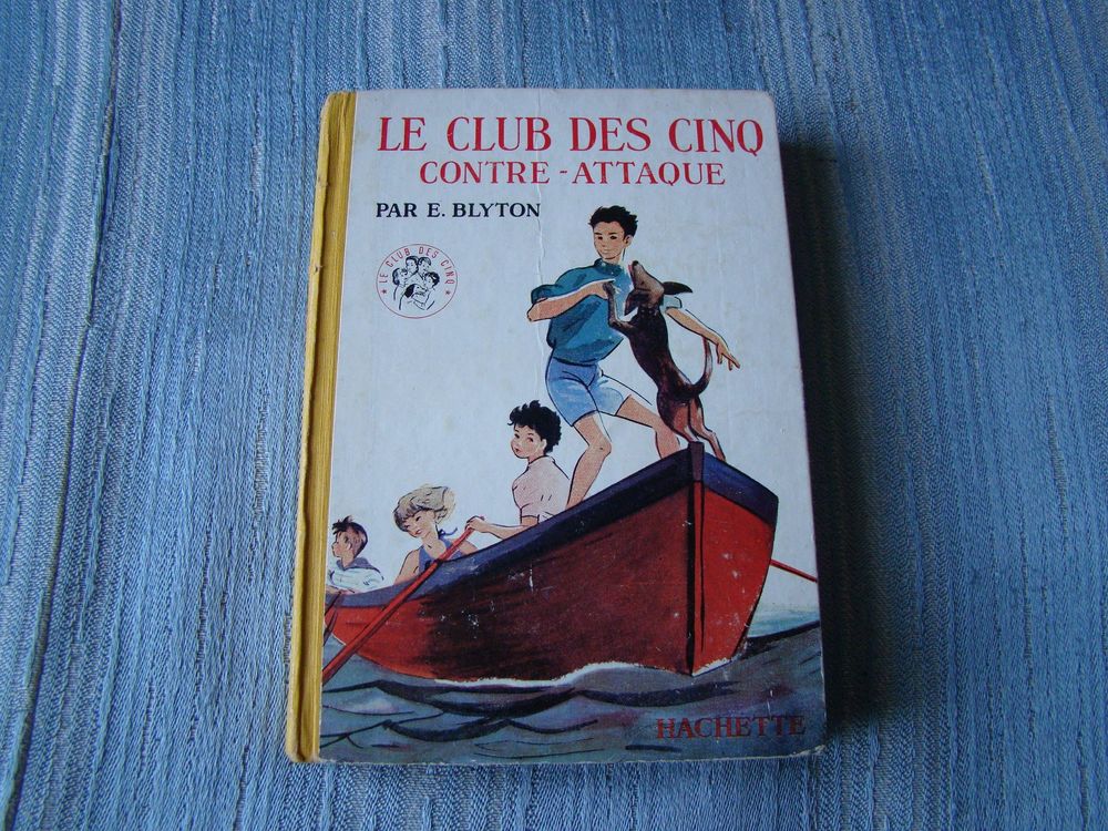 Le Club des Cinq contre-attaque Enid Blyton Ed. originale Livres et BD