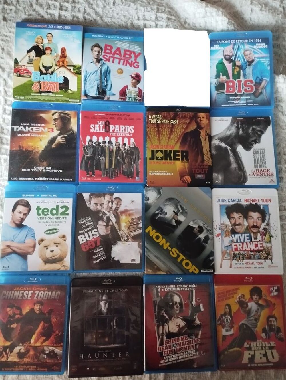 blu-ray DVD et blu-ray