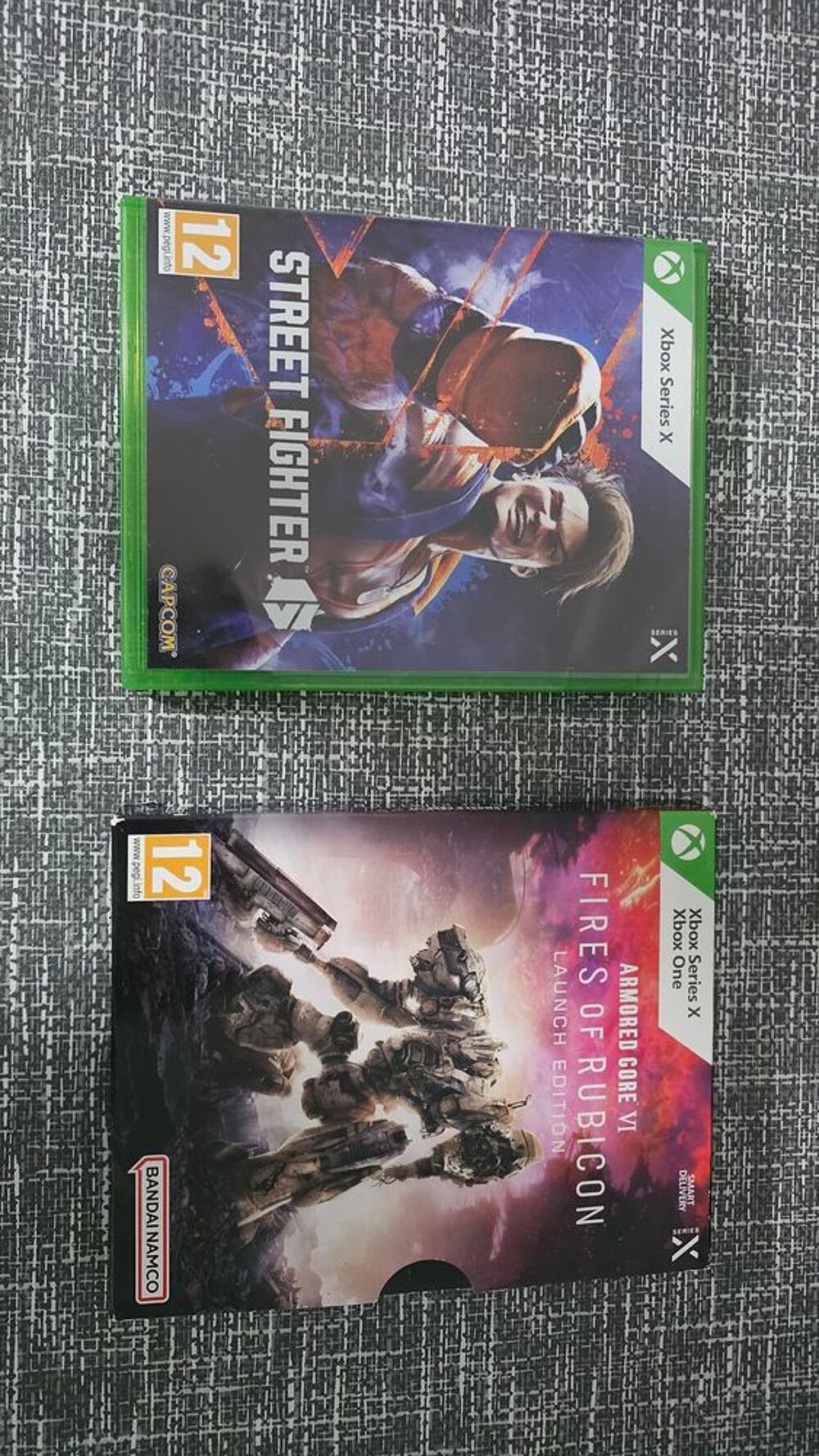 2 jeux Xbox series: Street fighter 6 + Armored core 6 L.E. Consoles et jeux vidéos