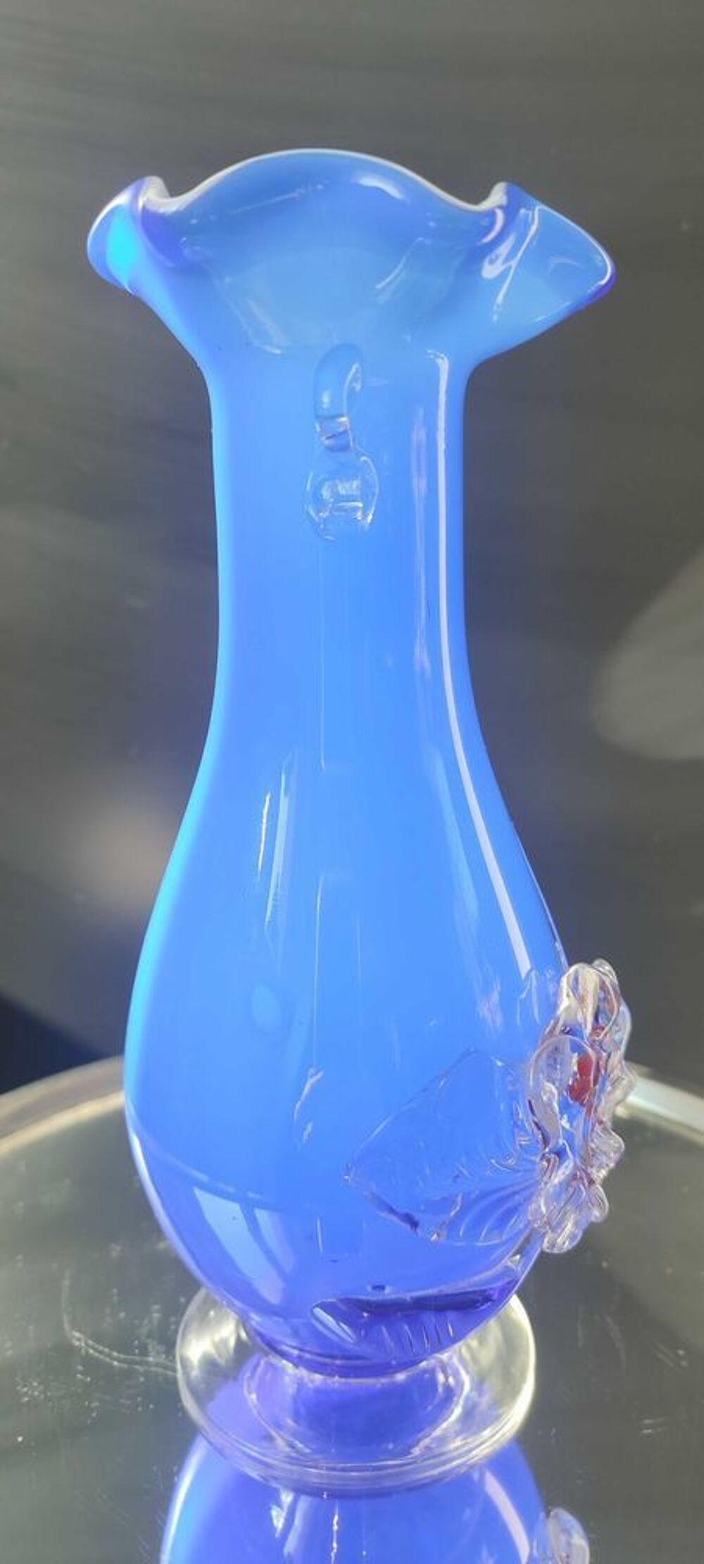 Vase+italien+en+verre+souffl&eacute;+d'art 