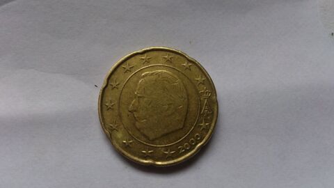 20 centimes euros BELGIQUE 2000 8 Pomarez (40)