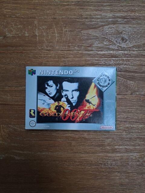 Jeu N64 GoldenEye complet en boîte 70 Montpellier (34)