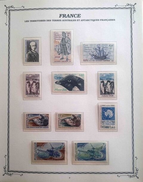 Timbres des Terres Australes et Antarctiques Françaises 8 22 Gap (05)