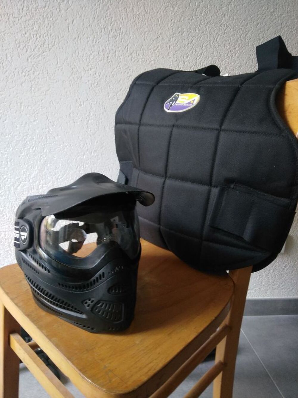 TIPPMANN 98 CUSTOM + Masque + Plastron Sports