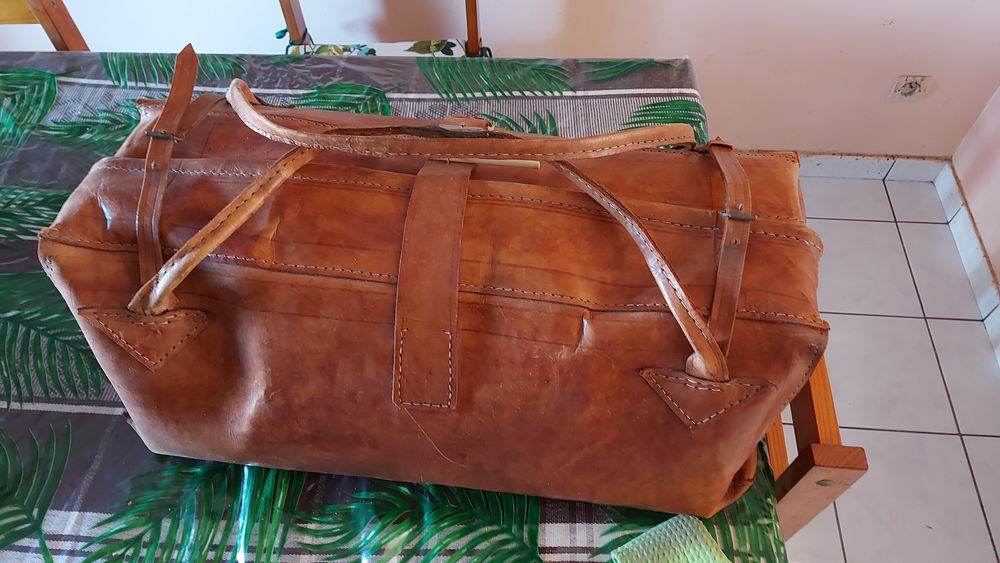 sac voyage cuir Maroquinerie