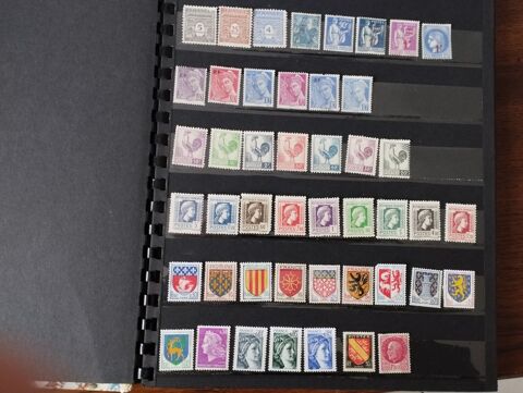 LOT DE TIMBRES FRANCAIS  NEUFS 10 Brie-Comte-Robert (77)