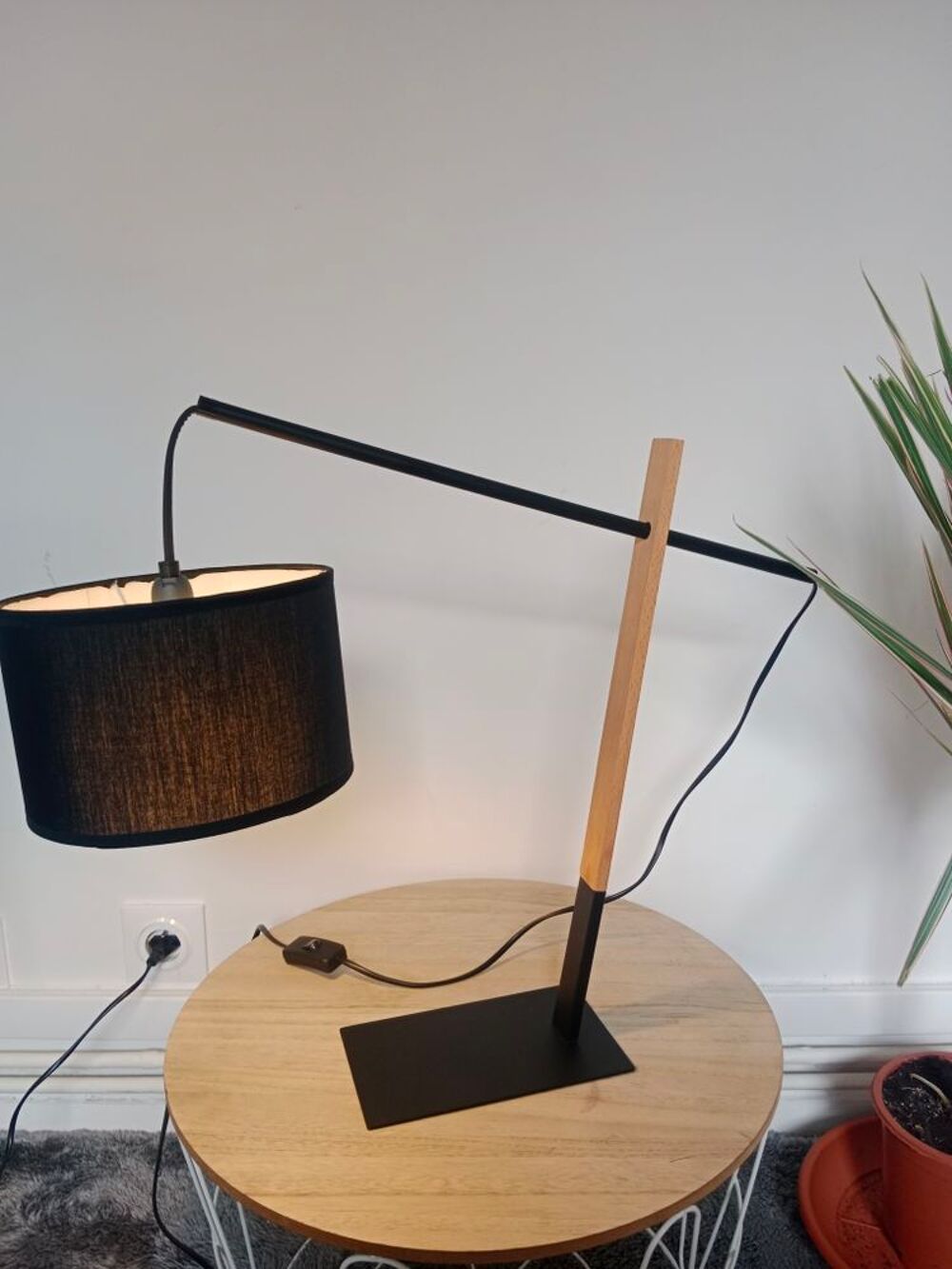 Lampe moderne bois Dcoration