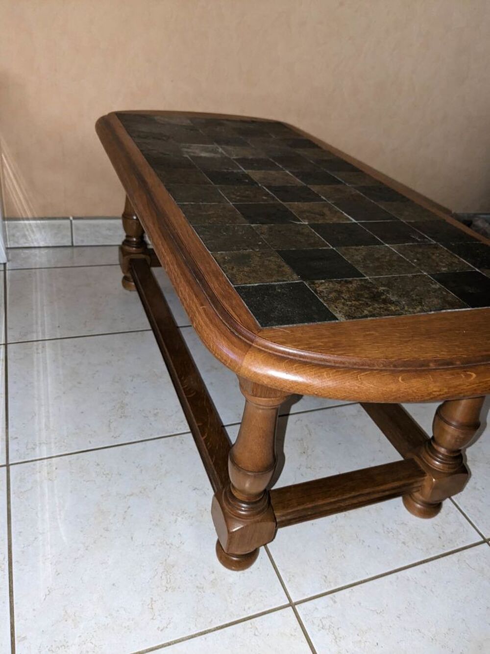 Table basse ch&ecirc;ne massif Meubles
