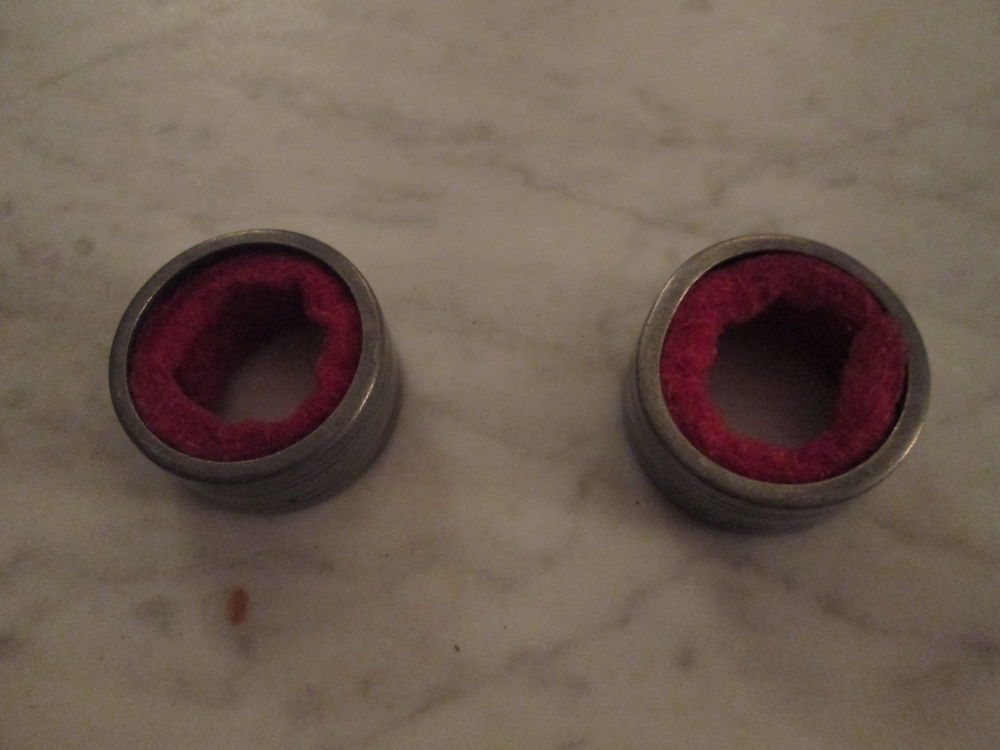 Anneau anti goutte pour bouteille en &eacute;tain lot de 2 Décoration