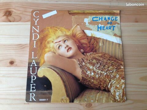 Cyndi Lauper - Change Of Heart (45 T) 5 Dijon (21)