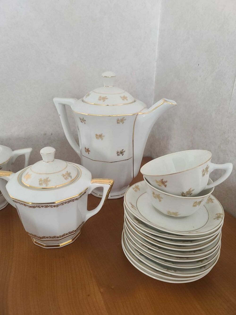 service &agrave; caf&eacute; Décoration