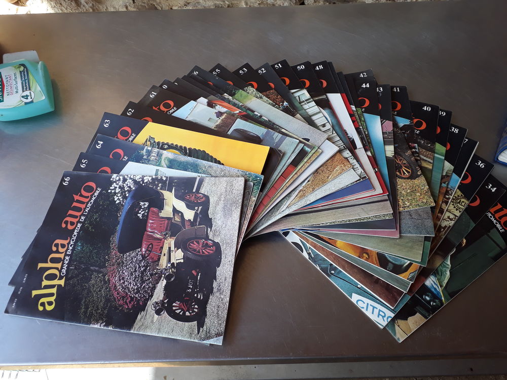 Livres "alpha auto" Volumes 1 et 2 Grange Bateli&egrave;re Livres et BD