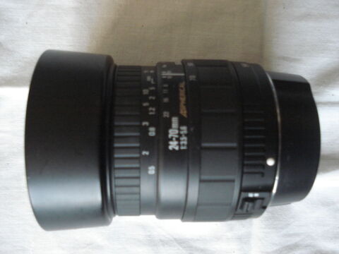 objectif sigma  zoom 24-70mm 1:3.5-56 diamtres 55 40 Fontenay-le-Fleury (78)