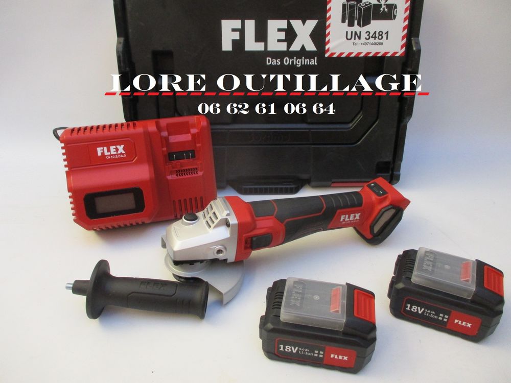 FLEX LBE 125 18.0-EC - Meuleuse Bricolage