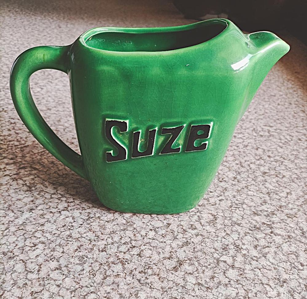 Pichet SUZE vert ann&eacute;es 60 Décoration