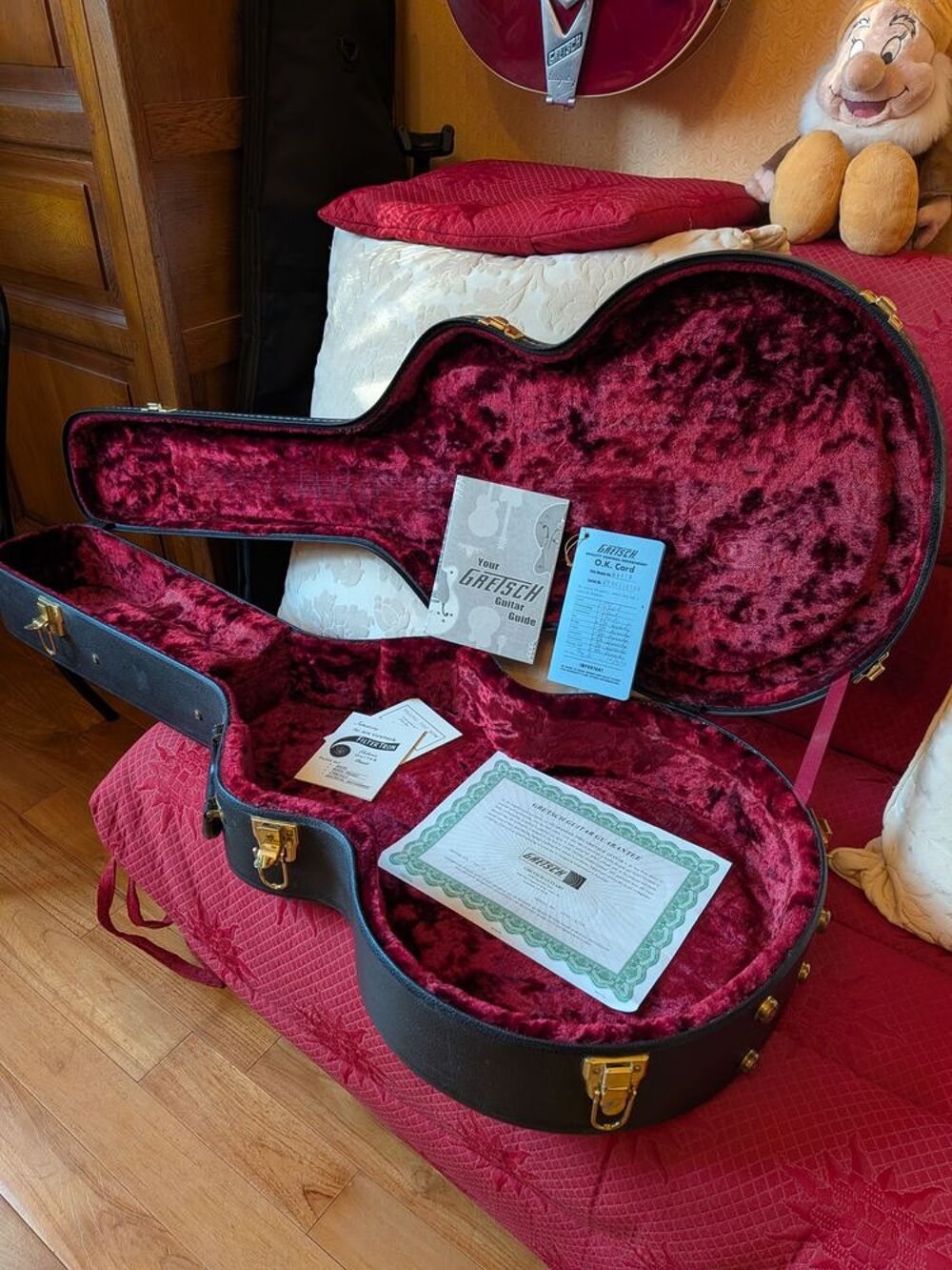 Guitare Gretsch G6119 Tennessee Rose 2006 Japan Terada ? Fil Instruments de musique